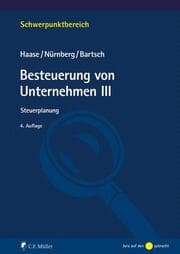 Cover von Besteuerung von Unternehmen III