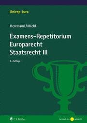 Cover von Examens-Repetitorium Europarecht. Staatsrecht III