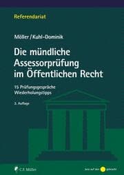 Cover von Die mündliche Assessorprüfung im Öffentlichen Recht