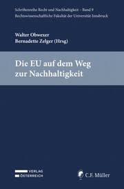 Cover von Die EU auf dem Weg zur Nachhaltigkeit