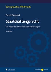 Cover von Staatshaftungsrecht