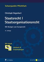 Cover von Staatsrecht I. Staatsorganisationsrecht