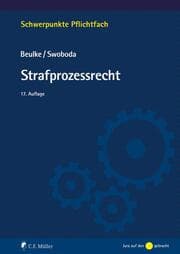 Cover von Strafprozessrecht