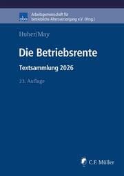 Cover von Die Betriebsrente