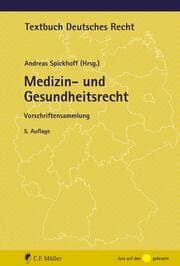 Cover von Medizin- und Gesundheitsrecht