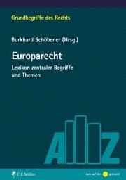Cover von Europarecht