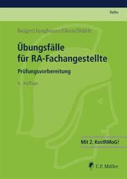 Cover von Übungsfälle für RA-Fachangestellte