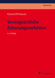 Cover von Vertragsärztliche Zulassungsverfahren, eBook