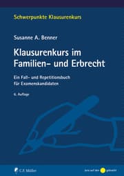 Cover von Klausurenkurs im Familien- und Erbrecht