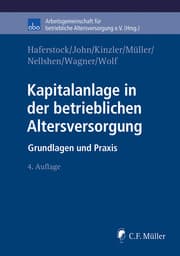 Cover von Kapitalanlage in der betrieblichen Altersversorgung