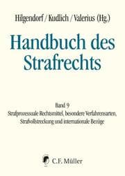 Cover von Handbuch des Strafrechts 9