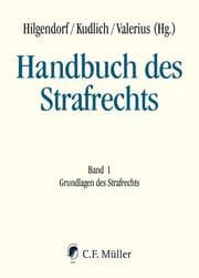 Cover von Handbuch des Strafrechts 1