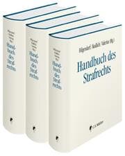 Cover von Handbuch des Strafrechts