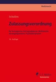Cover von Zulassungsverordnung