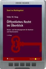 Cover von Öffentliches Recht im Überblick
