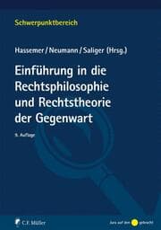 Cover von Einführung in die Rechtsphilosophie und Rechtstheorie der Gegenwart