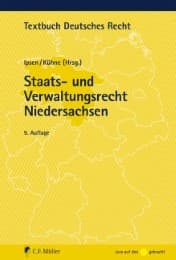 Cover von Staats- und Verwaltungsrecht Niedersachsen