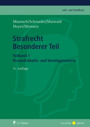 Cover von Strafrecht Besonderer Teil 1