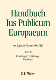 Cover von Handbuch Ius Publicum Europaeum 3