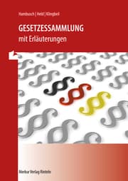 Cover von Gesetzessammlung mit Erläuterungen
