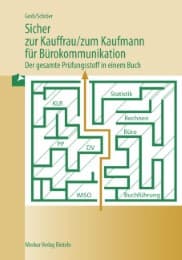 Cover von Sicher zur Kauffrau/zum Kaufmann für Bürokommunikation