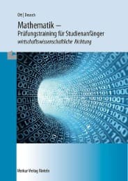 Cover von Mathematik - Prüfungstraining für Studienanfänger