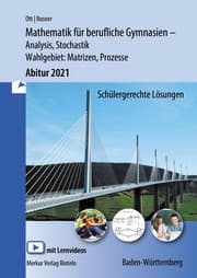 Cover von Mathematik für berufliche Gymnasien - Abitur 2021 - Baden-Württemberg