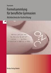 Cover von Formelsammlung für das Berufliche Gymnasien
