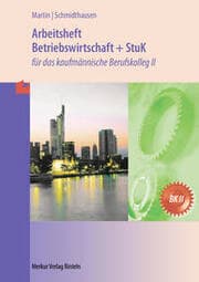 Cover von Arbeitsheft Betriebswirtschaft und StuK