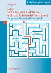 Cover von Sicher zur Kauffrau/zum Kaufmann für Groß- und Außenhandelsmanagement
