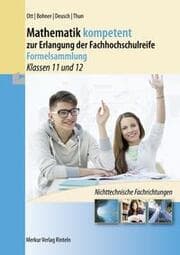 Cover von Mathematik kompetent zur Erlangung der Fachhochschulreife - Formelsammlung