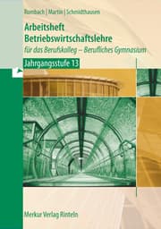 Cover von Arbeitsheft Betriebswirtschaftslehre