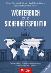 Cover von Wörterbuch zur Sicherheitspolitik