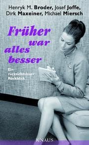 Cover von Früher war alles besser