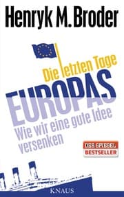 Cover von Die letzten Tage Europas