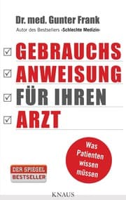 Cover von Gebrauchsanweisung für Ihren Arzt