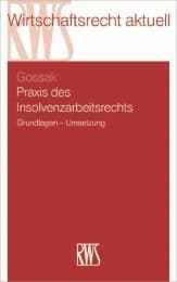 Cover von Praxis des Insolvenzarbeitsrechts