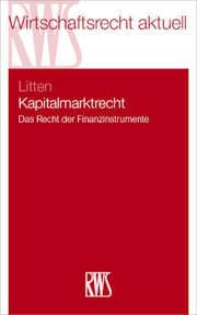 Cover von Kapitalmarktrecht
