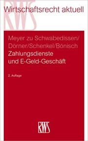 Cover von Zahlungsdienste und E-Geld-Geschäft