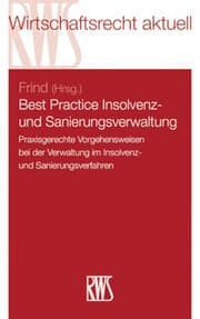 Cover von Best Practice Insolvenz- und Sanierungsverwaltung