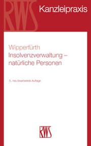 Cover von Insolvenzverwaltung - natürliche Personen