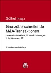 Cover von Grenzüberschreitende M&A-Transaktionen