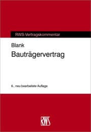 Cover von Bauträgervertrag
