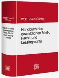 Cover von Handbuch des gewerblichen Miet-, Pacht- und Leasingrechts