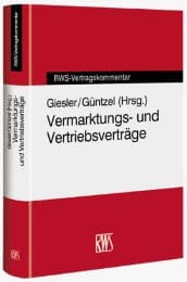 Cover von Vermarktungs- und Vertriebsverträge