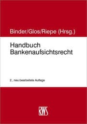 Cover von Handbuch Bankenaufsichtsrecht