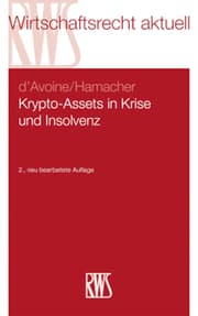Cover von Krypto-Assets in Krise und Insolvenz