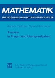 Cover von Analysis in Fragen und Übungsaufgaben