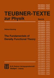Cover von The Fundamentals of Density Functional Theory