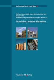 Cover von Technischer Leitfaden Plattenbau